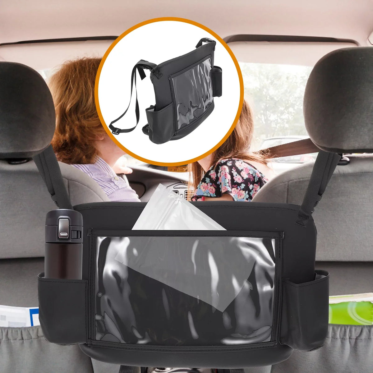 Car Seat Side Organizer Car Back Seat Organizer Automotive Organizer Accessory