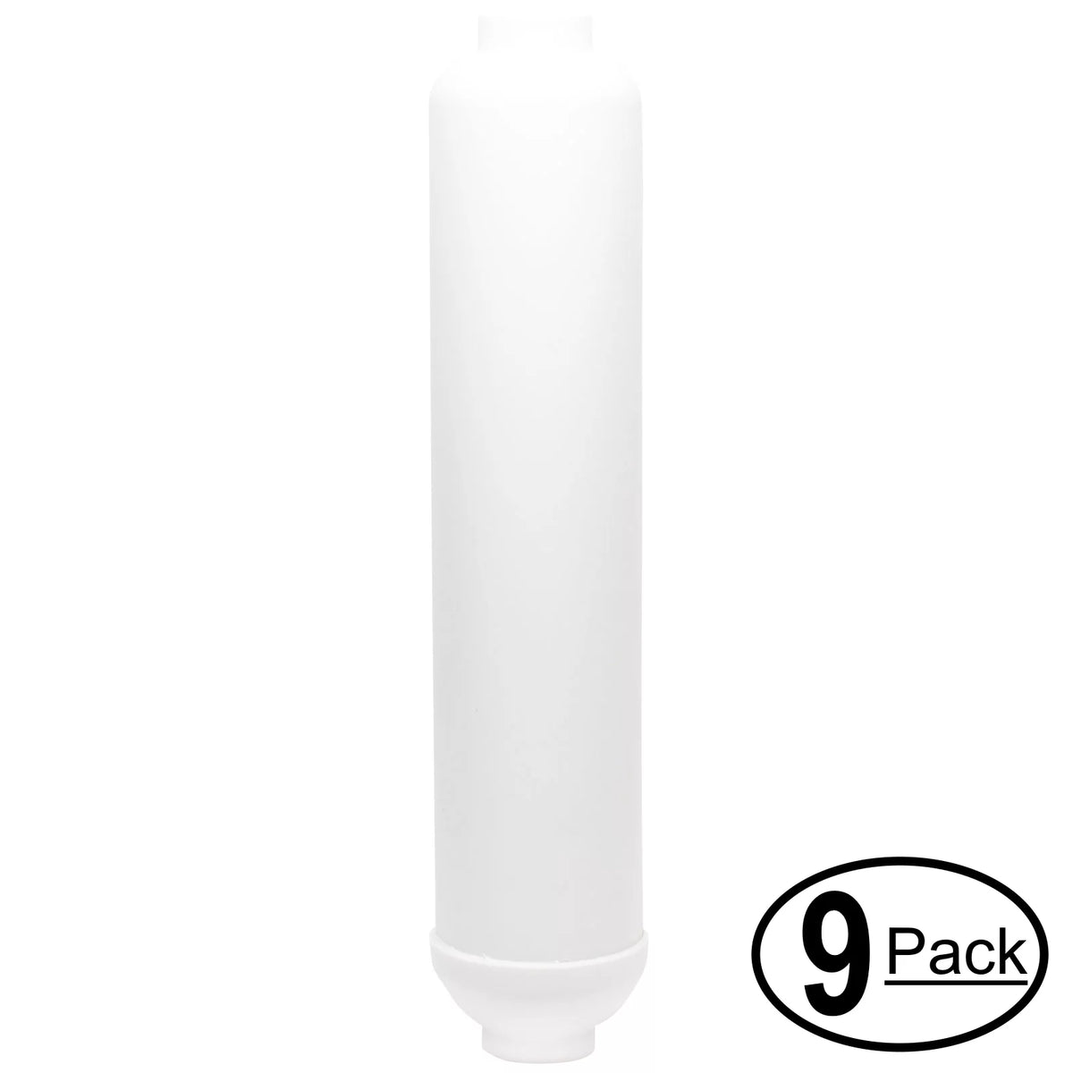 9-Pack Replacement for BNF KTROSYS Inline Filter Cartridge - Universal 10-inch Cartridge for BNF KTROSYS Reverse Osmosis Home Filtered Water System - Denali Pure Brand
