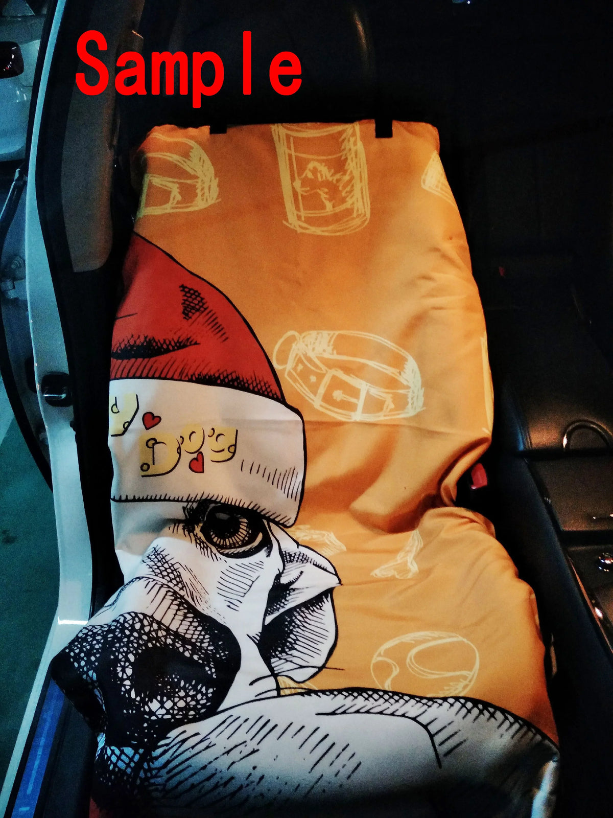 GCKG Crab Walking In Beautiful Beach Pet Car Seat Cover Dog Car Seat Mat Hammock Cargo Mat Trunk Mat For Cars Trucks and SUV 54x60 inches