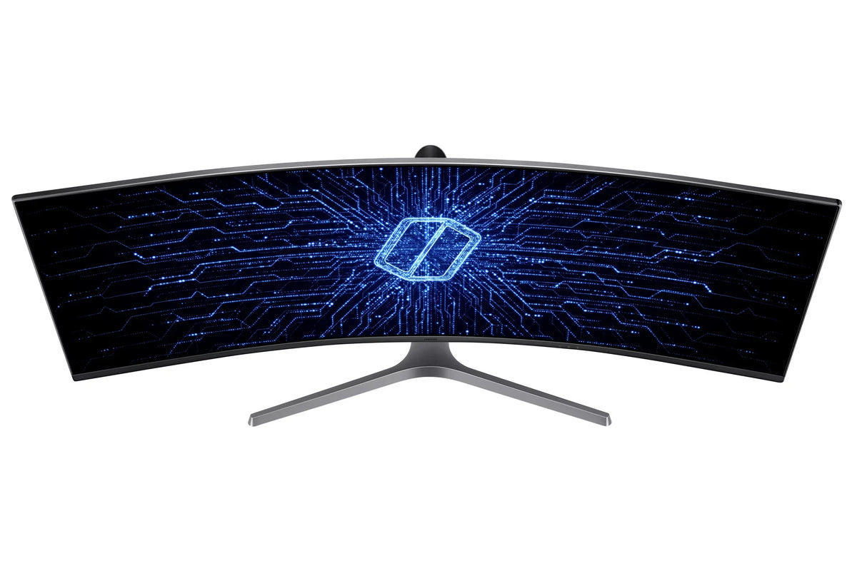 SAMSUNG 49" Class CRG9 Dual QHD (5,120 x 1,440) Curved QLED Gaming Monitor LC49RG90SSNXZA