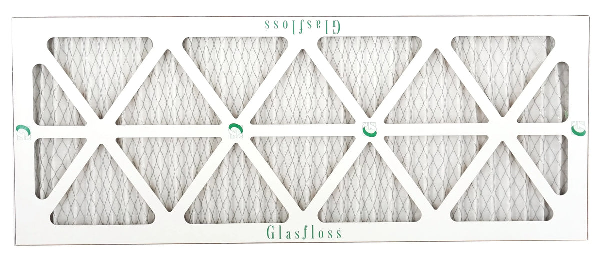 Glasfloss Air Filter 14x36x2 - 2" MERV 10 - (Pack of 6) - Pleated AC or HVAC Air Filter - Furnace Air Filter - Home or Office - Made In The USA.