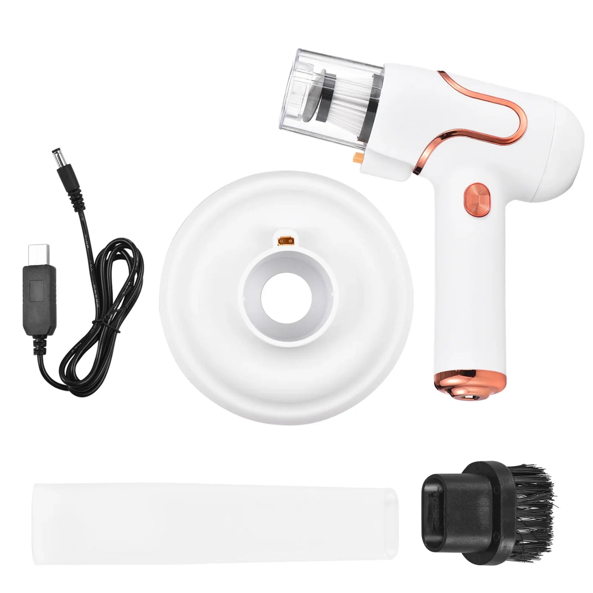Anself Bed Mattress Cleaner Handdeld Lamp Strong Suction 8000 Timesmin for Carpets Sofa Couch Mint Pet Hair Dust Removal Deep Cleaning Machine