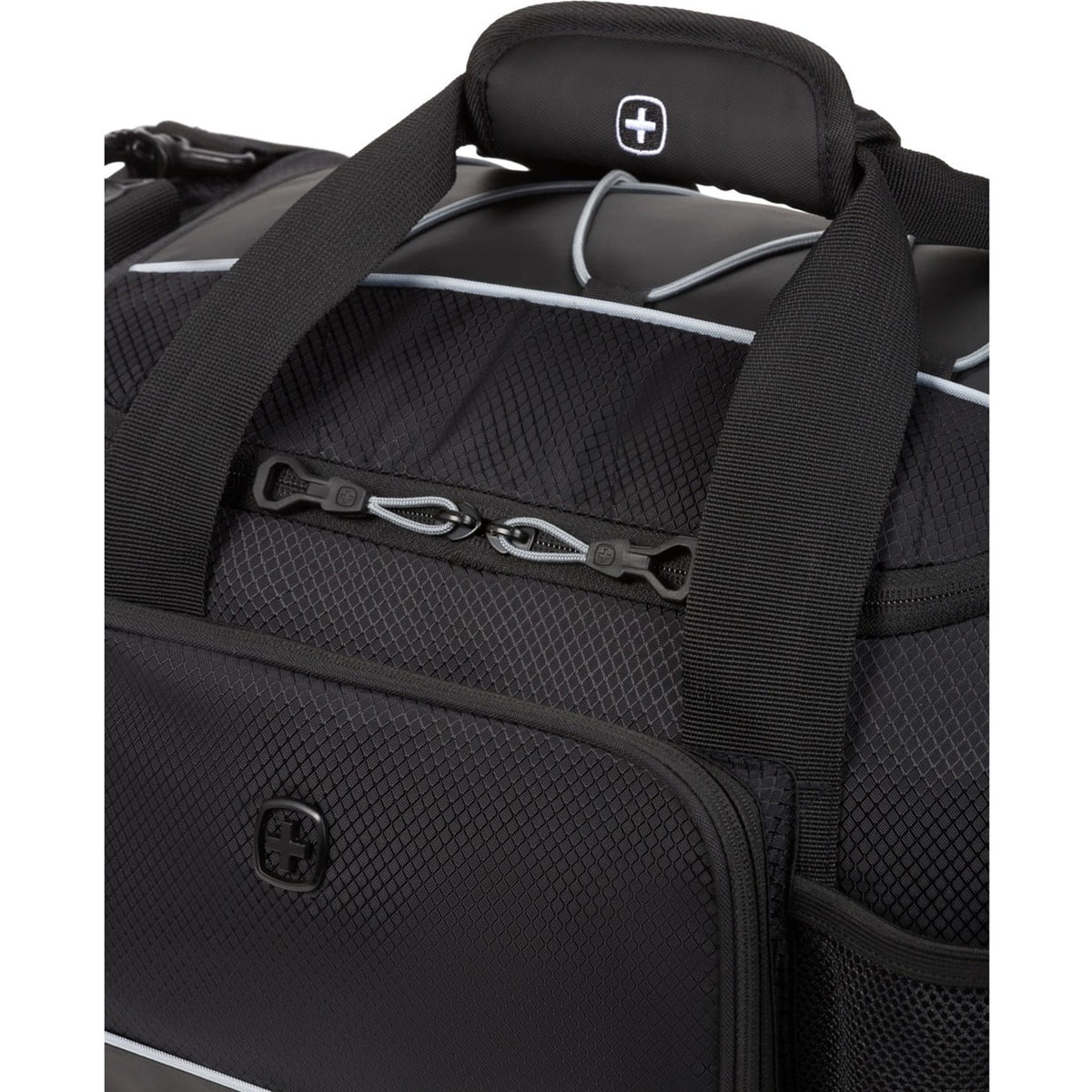 SwissGear Apex 9000200006 Carrying Case Rugged (Duffel) Travel Essential, Black Dobby