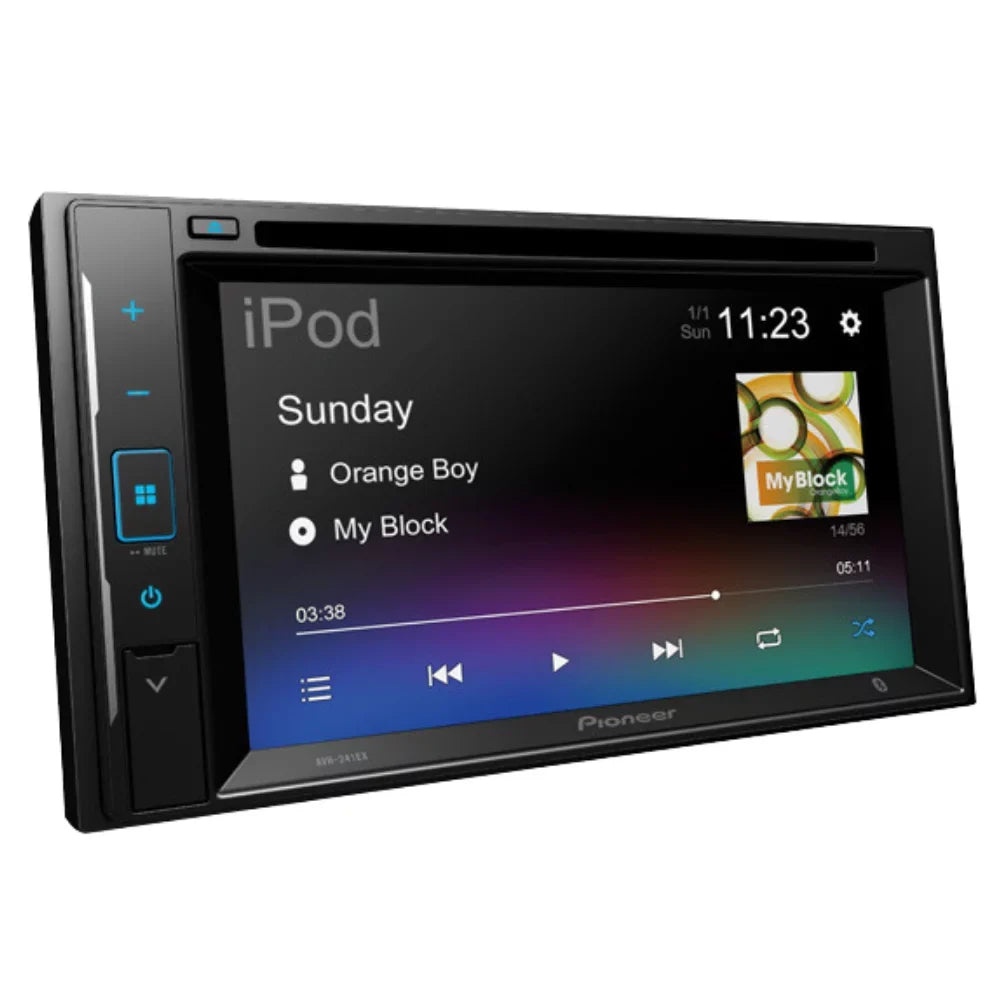 KIT2620 Bundle with Pioneer Multimedia DVD Car Stereo and InstalLatitudeion Kit - for 2014 Nissan Versa Note W/Base Radio / Bluetooth Touchdisplay, Backup Camera, Double Din Dash Kit