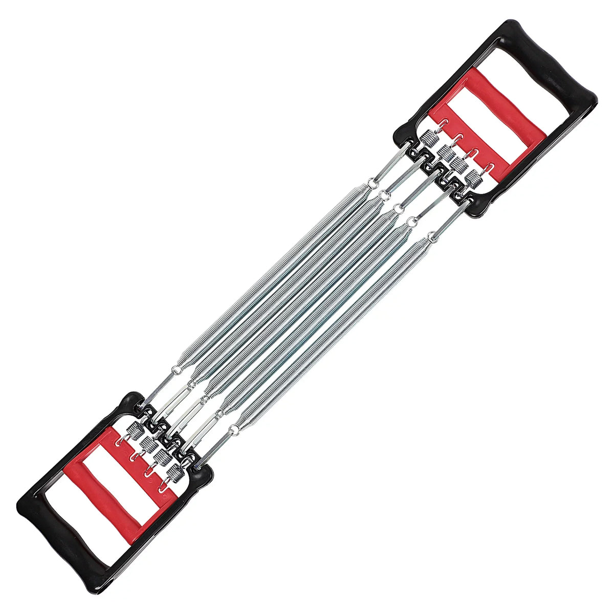 Plastic Handle 5 Springs Chest Arm Expander Pull Exerciser Equipment Red Black