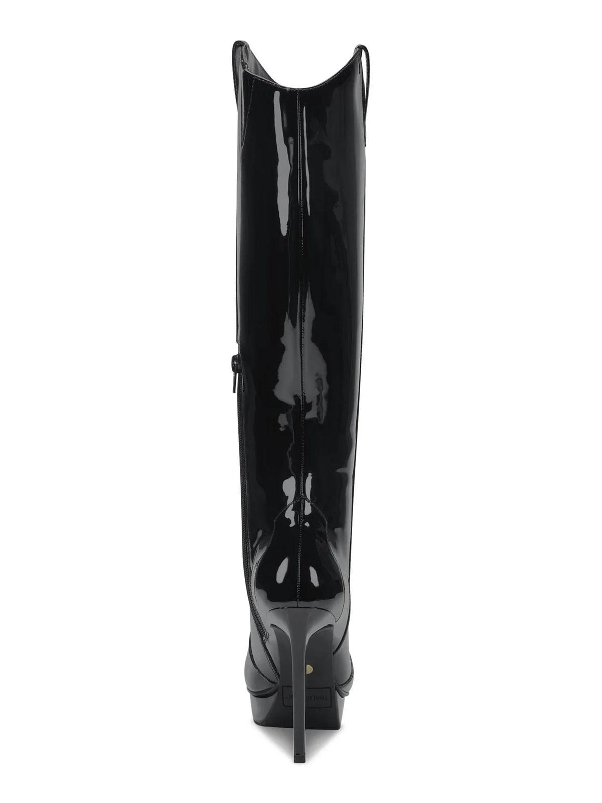 THALIA SODI Womens Black 3/4" PLatitudeform Comfort Trixi Pointy Toe Stiletto Zip-Up Dress Boots 5 M