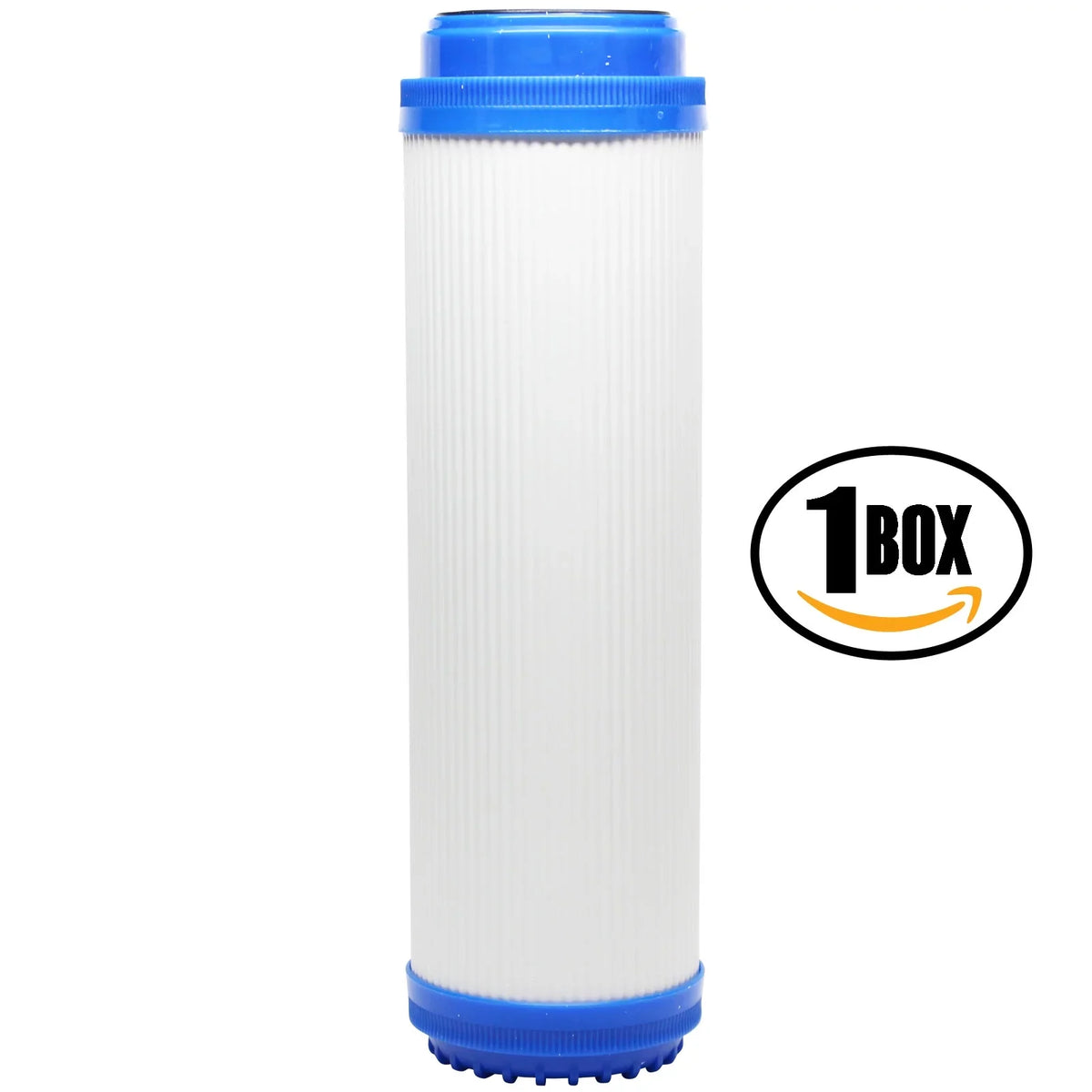 Box of Replacement for H2O Distributors ADWU-D Granular Activated Carbon Filter - Universal 10-inch Cartridge for H2O Distributors Flowmatic ADWU-D Under Sink Water Filter - Denali Pure Brand