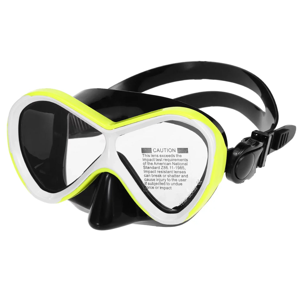 Apexeon Kids Professional Swimming Goggles with  Snorkel Tube Set - Fog Resistant Goggles for Snorkelers - Ideal for Kids' Water Excursions