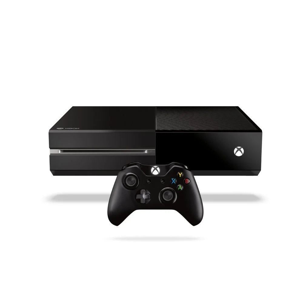 Xbox One Original 500GB Gaming Console Black Headset With Spider-Man Game BOLT AXTION Bundle Used