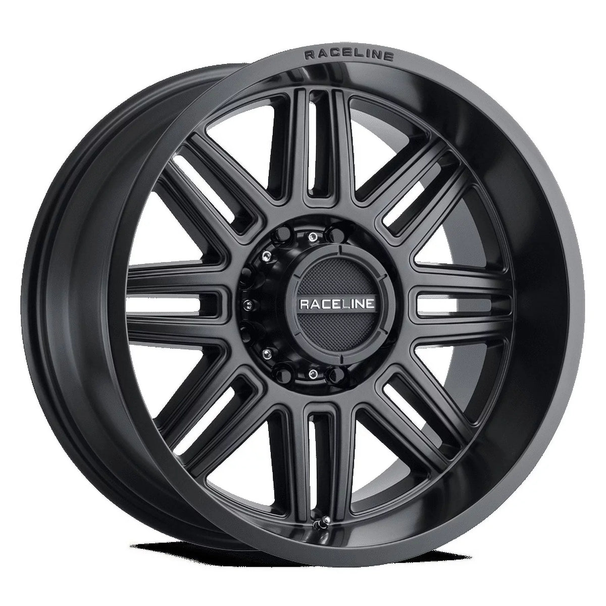 Raceline 948B-SPLIT 20" Cast Aluminum Wheel, SPLIT SATIN BLACK 20X10 6X139.7 -19mm Fits select: 1975-1978 GMC SUBURBAN K1500
