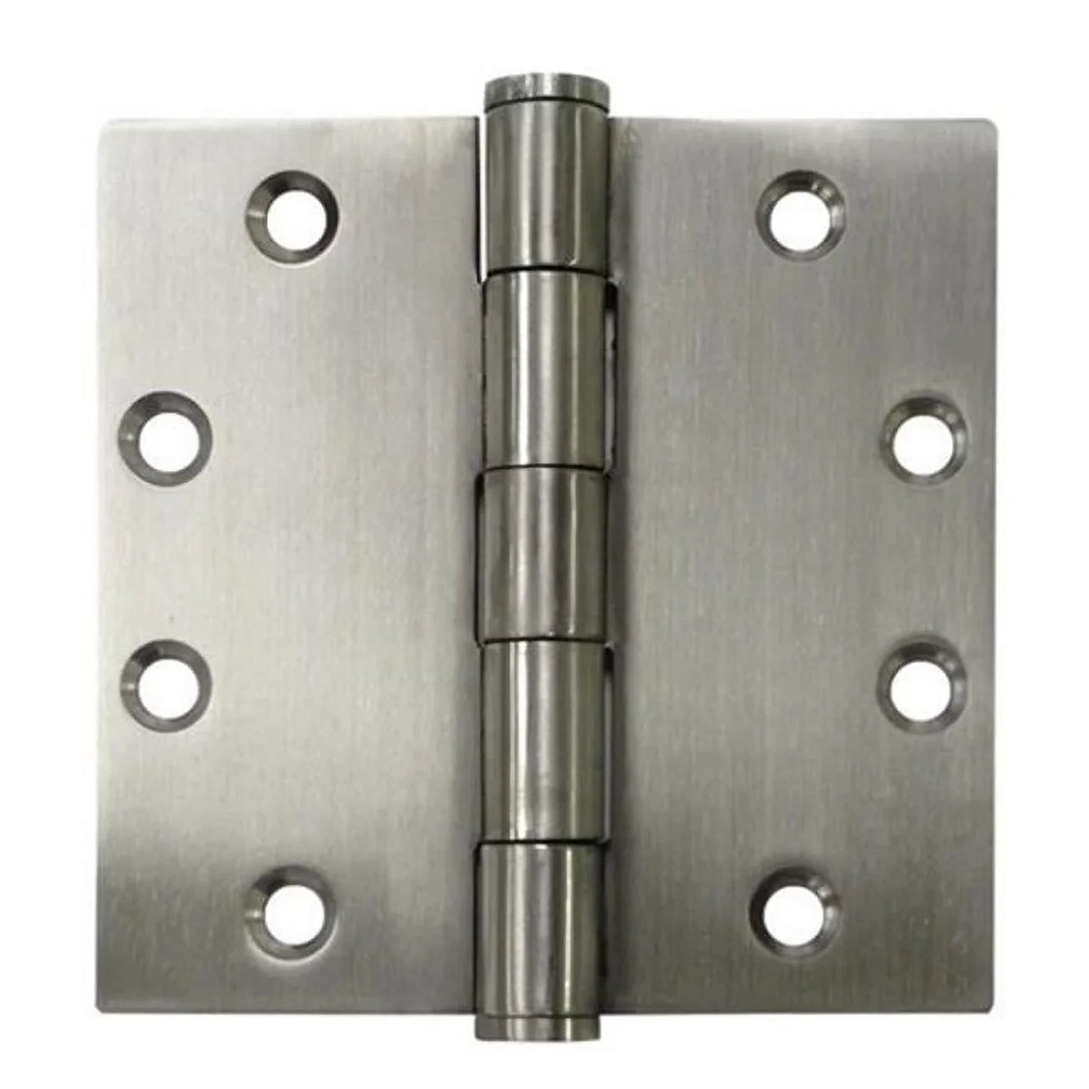 4.5 x 4.5 in. Square Hinge, Satin Stainless Steel - 24 Case - Pack of 2