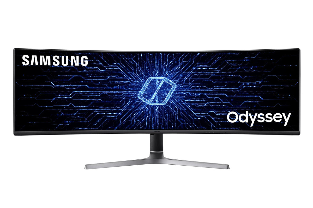 SAMSUNG 49" Class CRG9 Dual QHD (5,120 x 1,440) Curved QLED Gaming Monitor LC49RG90SSNXZA