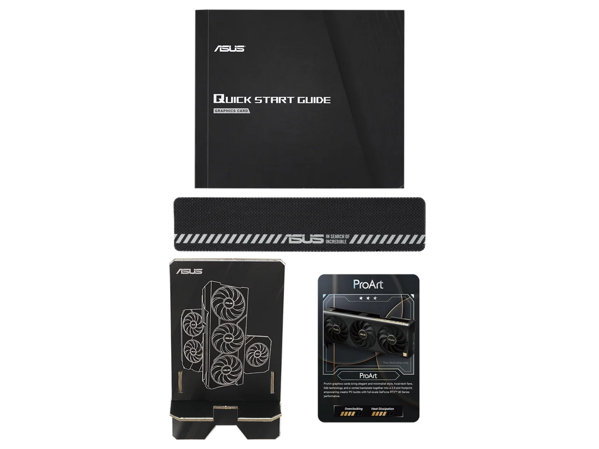 ASUS ProArt GeForce RTX 4070 SUPER OC Edition Graphics Card (PCIe 4.0, 12GB GDDR6X, DLSS 3, HDMI 2.1a, DisplayPort 1.4a) PROART-RTX4070S-O12G