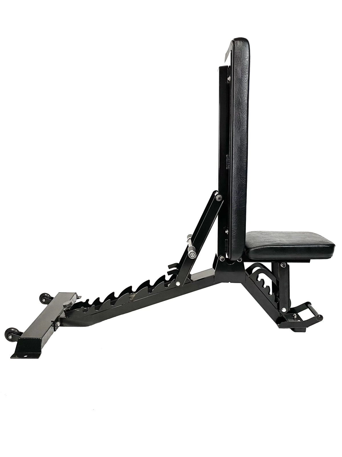 Adjustable Ranger Weight Bench has 5 Incline and 1 decline positions. Made with Heavy Duty 11 Gauge Steel. 1000+ Weight Capacity. Bolt Fitness Supply.