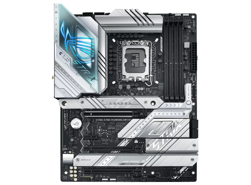 ASUS ROG Strix Z790-A Gaming WiFi D4 LGA1700(Intel 14th& 13th & 12th  Gen) ATX gaming motherboard(16+1 power stages,DDR4,4xM.2 slots, PCIe® 5.0,WiFi 6E,USB 3.2 Gen 2x2 Type-C® with PD 3.0 up to 30W)