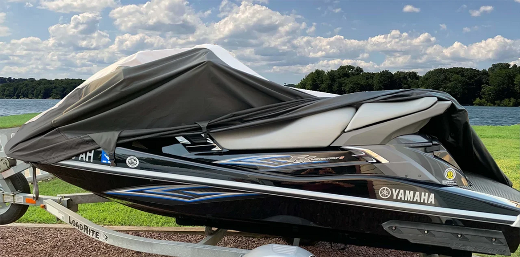 SUPER HEAVY-DUTY PWC 600D JET SKI Cover Compatible for Kawasaki ST 750 / JT750 ST 1993-1998