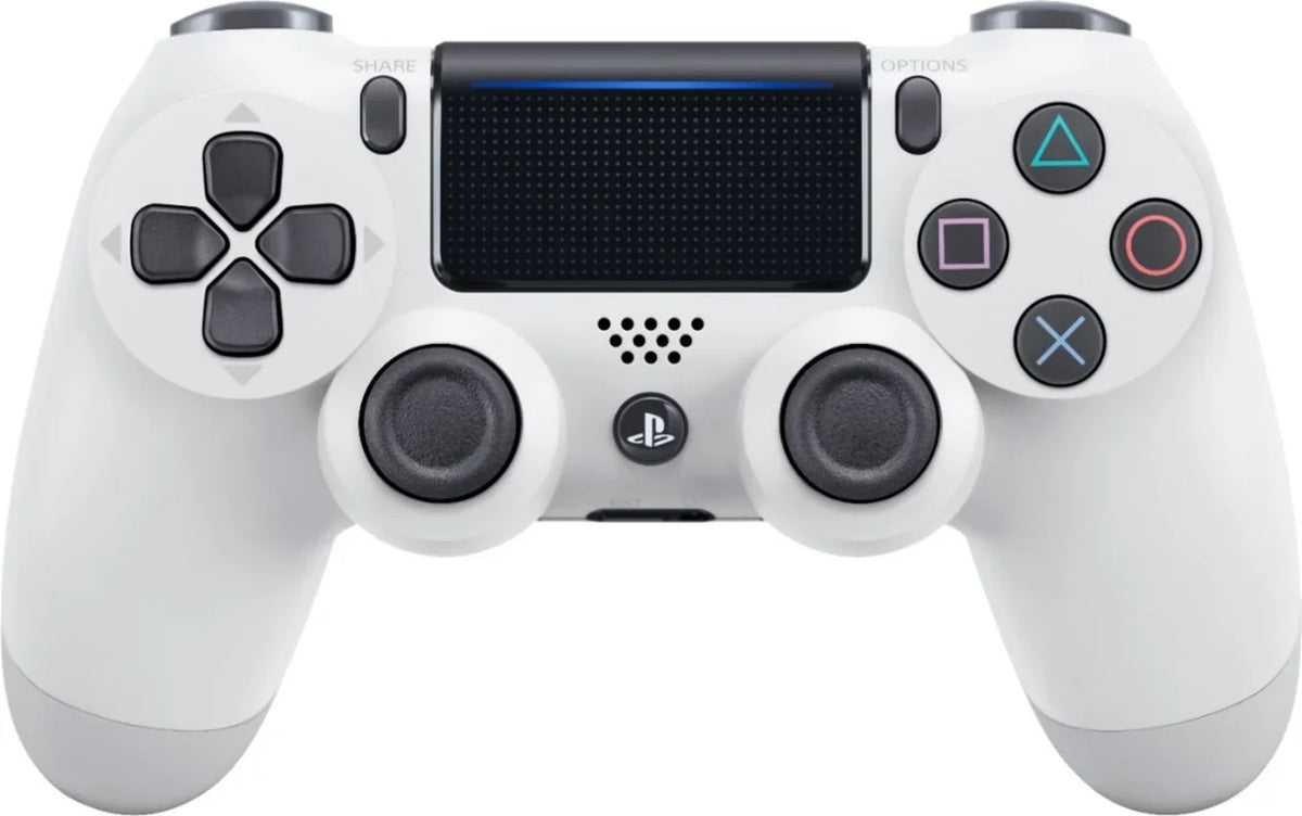 Restored  Playstation 4 Dualshock 4 White ( - Like New) (Refurbished)
