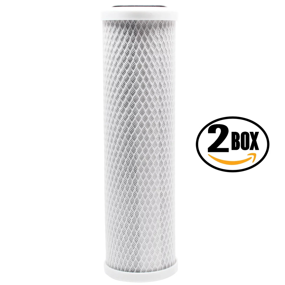 2 Boxes of Replacement DuPont DW120009W Activated Carbon Block Filter - Universal 10 inch Filter for DuPontTM Universal Drinking Water Filtration System DW120009W - Denali Pure Brand