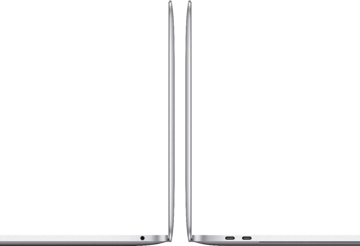 MacBook Pro 13-inch (i5 1.4GHz, 128GB SSD) (Mid 2019, MUHQ2LL/A) - Silver Bundle with Black Zipper Sleeve + Laptop Starter Kit + Cleaning Kit (Refurbished)