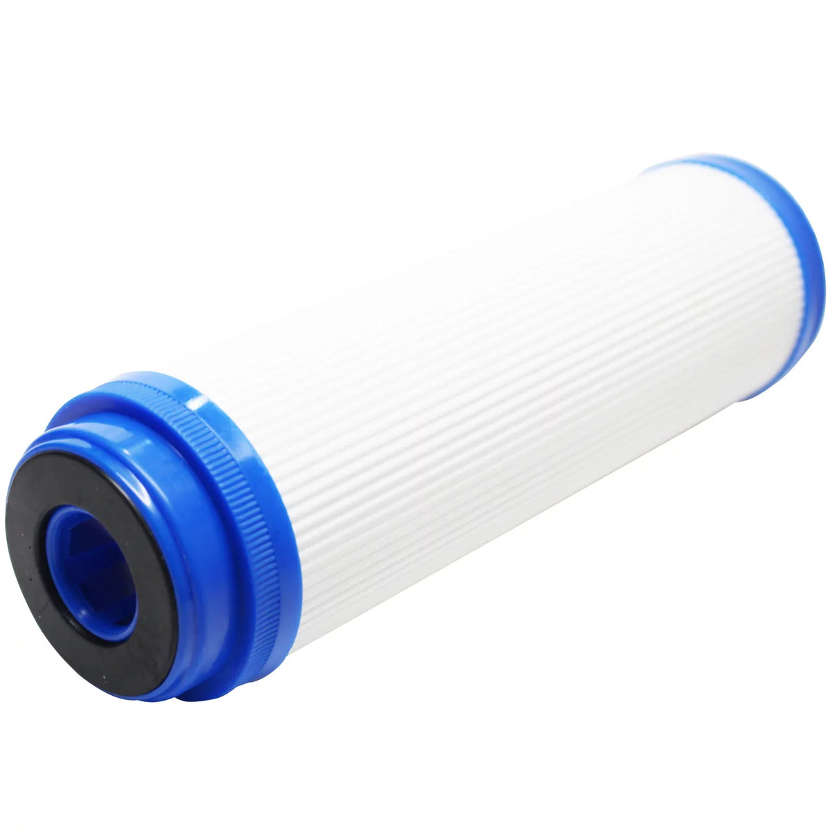 12-Pack Replacement for Aquasafe Aquarium II Granular Activated Carbon Filter - Universal 10-inch Cartridge for Aquasafe Aquarium II 7 Stage RO/DI System - Denali Pure Brand