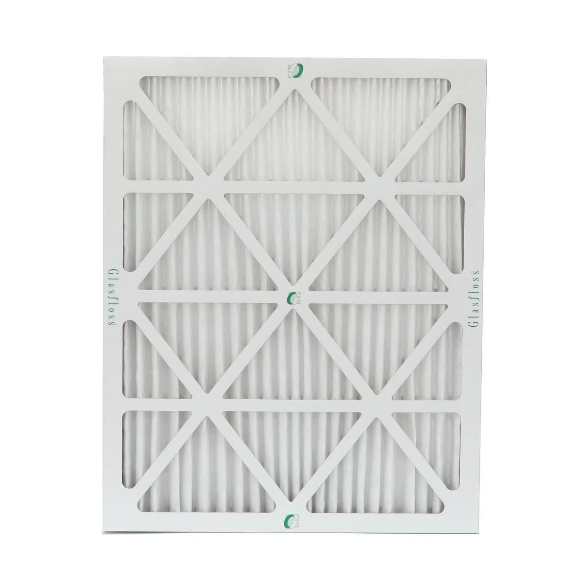 Glasfloss ZL 20x24x2 MERV 10 Pleated AC Furnace Air Filters. Box of 4. Exact Size: 19-3/8 x 23-3/8 x 1-3/4