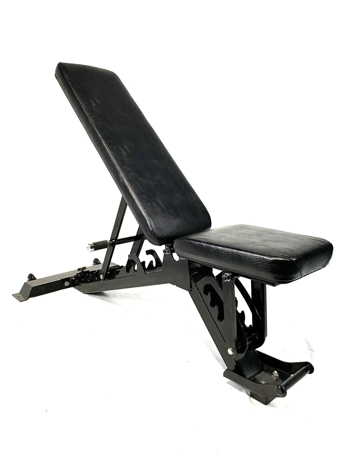Adjustable Ranger Weight Bench has 5 Incline and 1 decline positions. Made with Heavy Duty 11 Gauge Steel. 1000+ Weight Capacity. Bolt Fitness Supply.