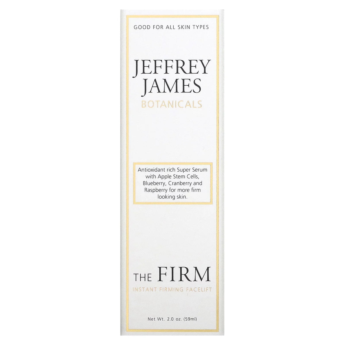 Jeffrey James Botanicals The Firm Instant Firming Facelift, 2 oz (59 ml)