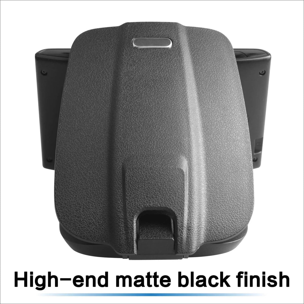 GPS Dash Mount Matte Black Dock for Garmin Nuvi Drive Dezl Drivesmart, Tomtom, Magellan Roadmate, Rand McNally, Navman, Cell Phone - Car Adhesive Non-Slip Dashboard Replacement Holder for Satnav