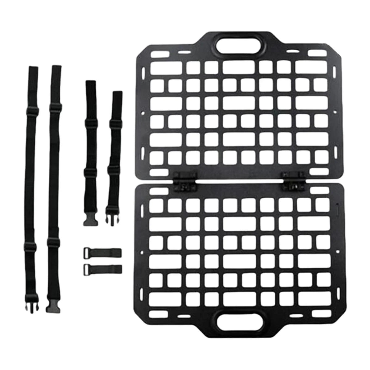 BAOSITY Auto Seat Back Organizer Modular Storage Molle Panel Car Seatback Hanging PLatitudee Auto Seat Panel for Automotive Truck Parts