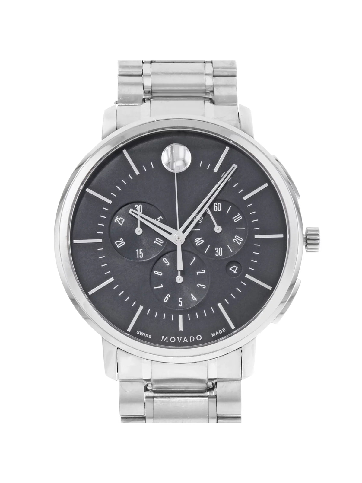 Men's Tc 0606886 Silver Metal Quartz Fashion Watch