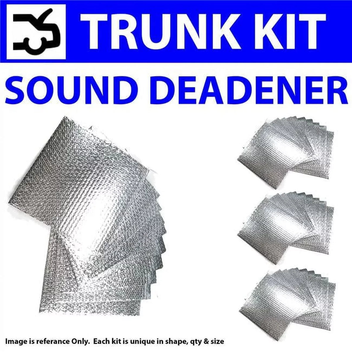 Zirgo High Performance Cooling Products  Heat & Sound Deadener for 1984-1992 Ranger Trunk Compartment Stage 2 Kit