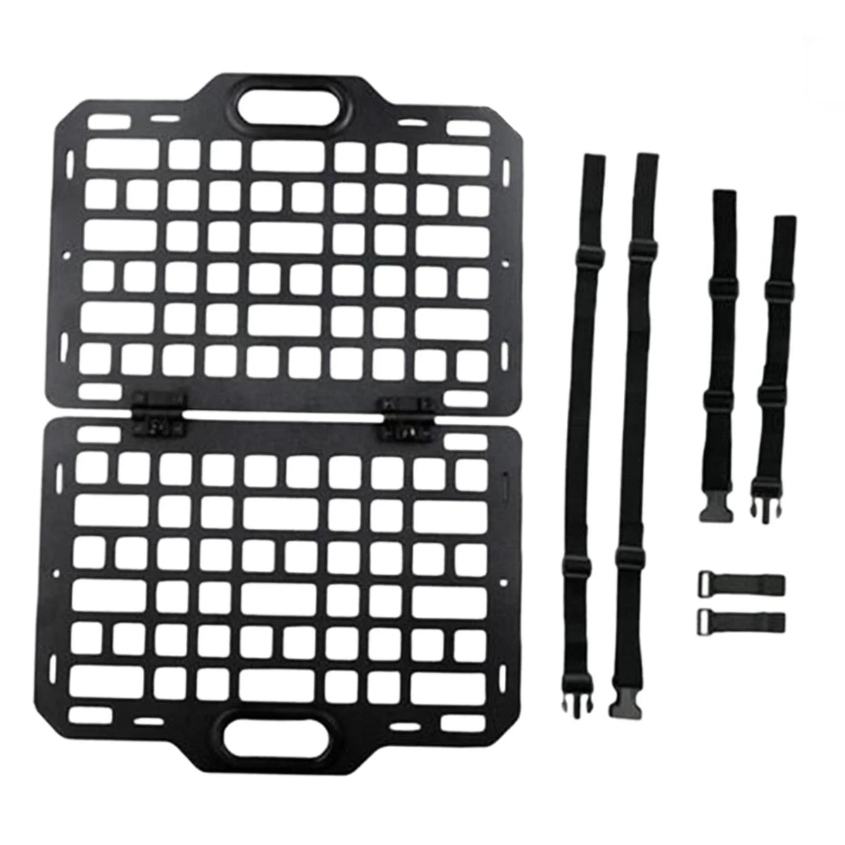 BAOSITY Auto Seat Back Organizer Modular Storage Molle Panel Car Seatback Hanging PLatitudee Auto Seat Panel for Automotive Truck Parts