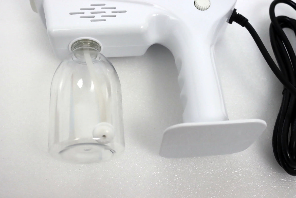 Smart Nano Disinfectant Sprayer Steam Atomizing Fogger Disinfection Sprayer Gun Blue Light 1200W