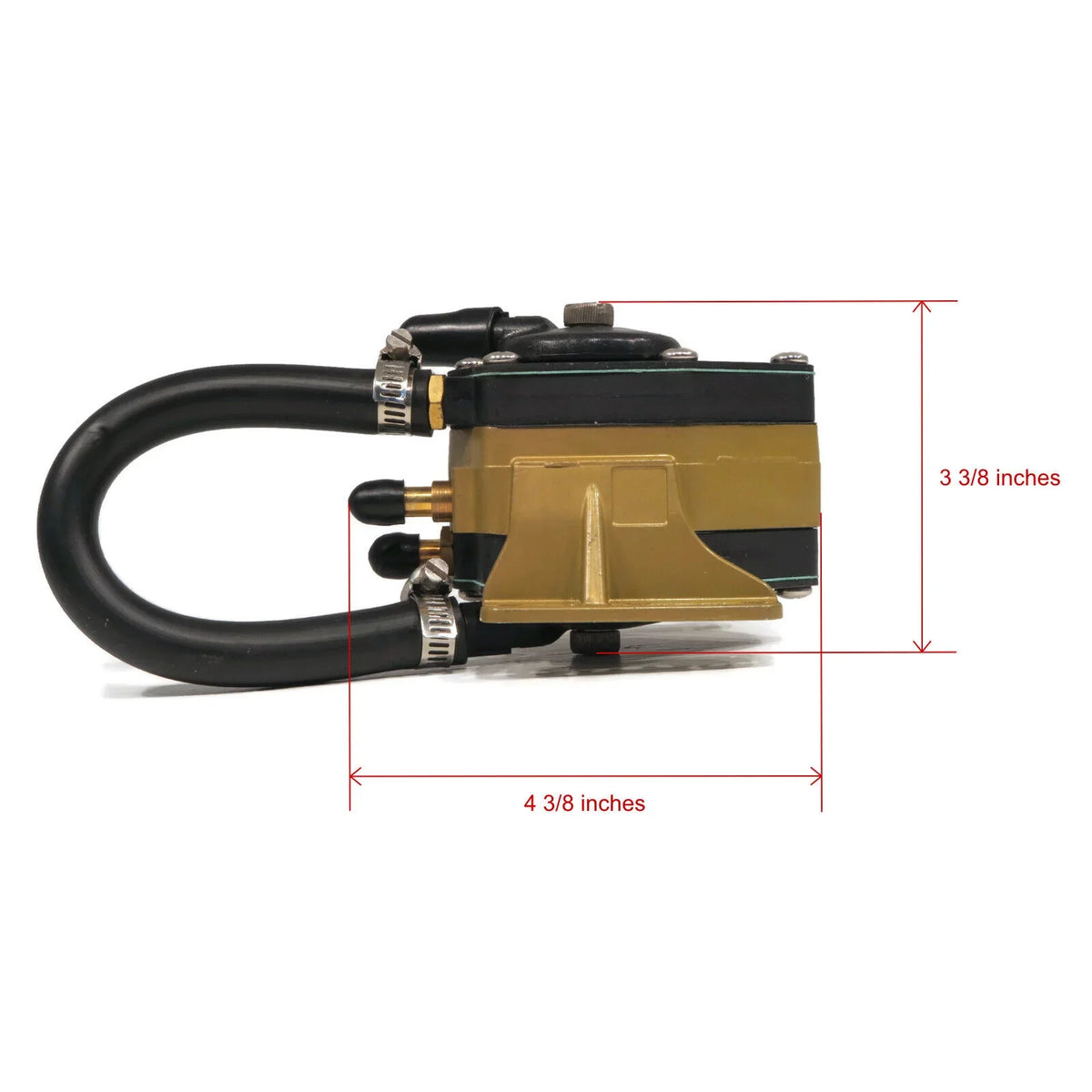 The ROP Shop | VRO Conversion Fuel Pump For 1993 Evinrude 65  J65WMLETD, 60  J60ELETD Motor