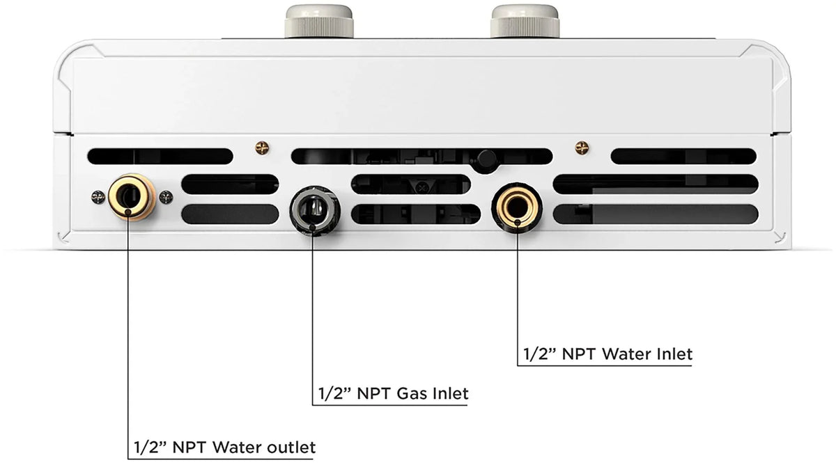 Eccotemp FVI12-NG Natural Gas Indoor Forced Vent Tankless Water Heater