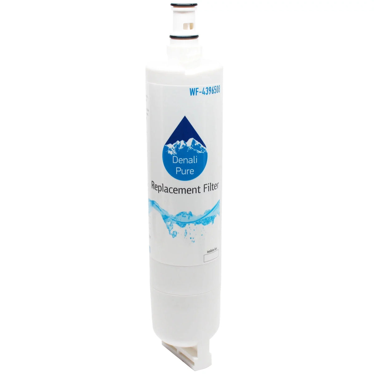 3-Pack Replacement for Whirlpool ED2VHGXML10 Refrigerator Water Filter - Compatible with Whirlpool 4396508, 4396510 Fridge Water Filter Cartridge - Denali Pure Brand