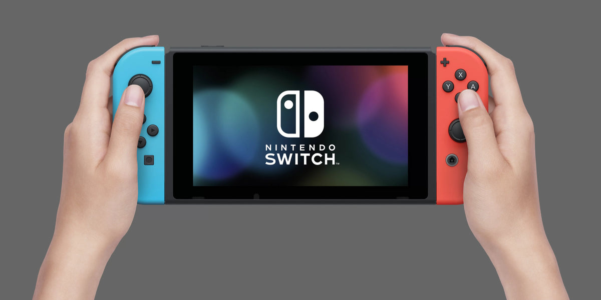 Nintendo Switch Console With Neon Red/Blue Joy-Con (2019)
