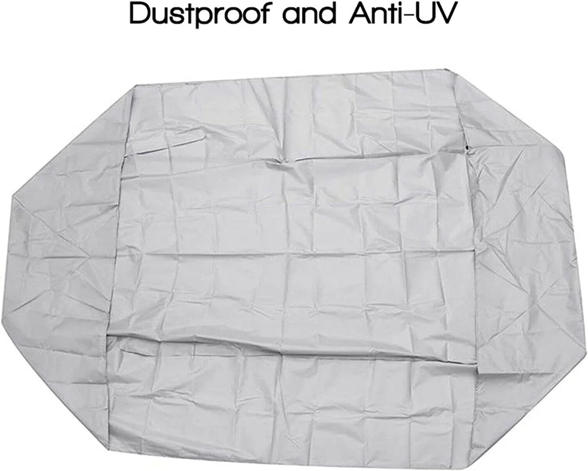 Miumaeov InfLatitudeable Boat Cover Heavy-Duty Waterproof and UV-Resistant Marine Grade Polyester for V-Shaped Hull Professional Type Fishing Boat Speed Boat Bass Boat