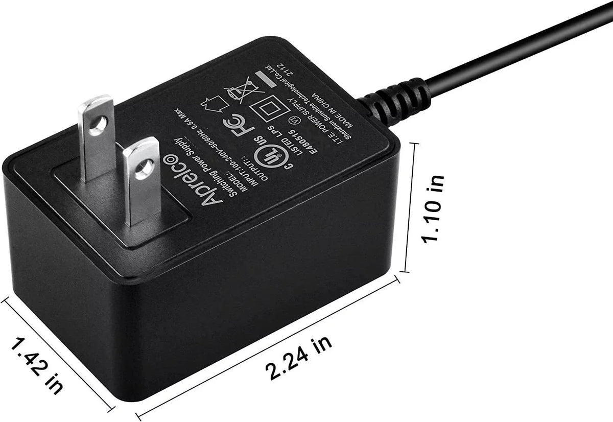 Aprelco UL Listed 6V - 6.5V AC / DC Adapter Compatible with Siemens Gigaset S440, S445, S450 S455 S450IP, S455IP,S680, S685 S680IP,S685IP,S645, S670, S675,S790 DECT 6.0 Cordless Phone Base Unit