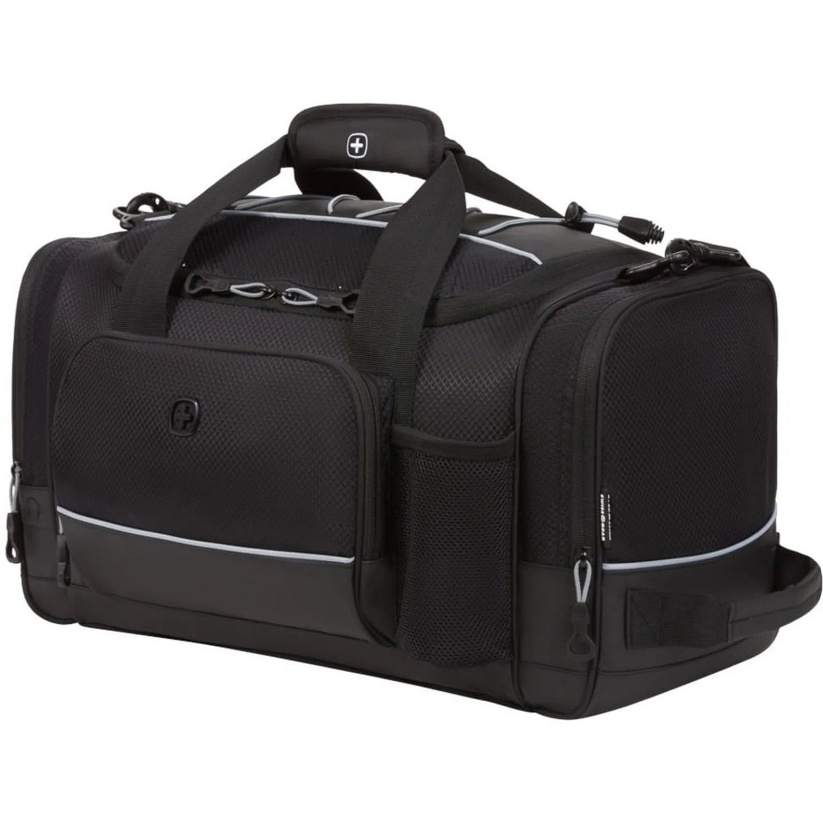 SwissGear Apex 9000200006 Carrying Case Rugged (Duffel) Travel Essential, Black Dobby