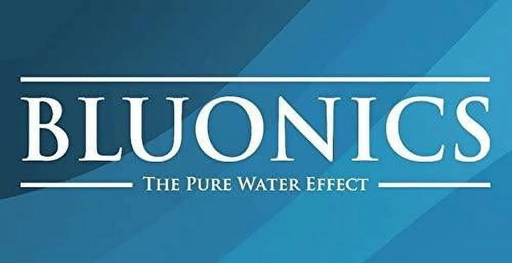 Bluonics 10" Big Blue Whole House Filter 4.5 x 10 Carbon Charcoal Block Filter Cartridge for Chlorine, Pesticides, Insecticides, Bad Taste and Odor